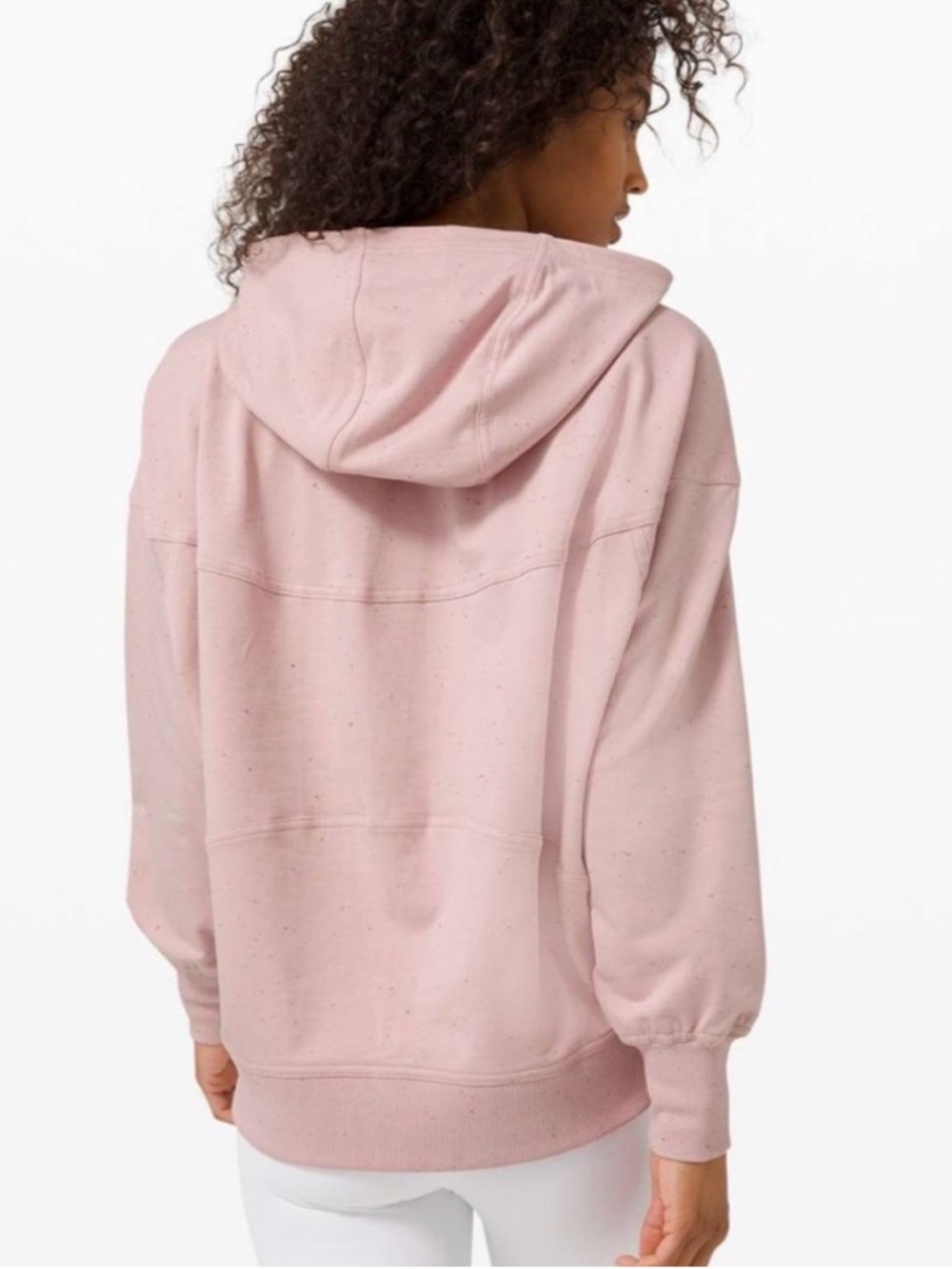 LA Back in Action Hoodie Mink Berry 8 EUC